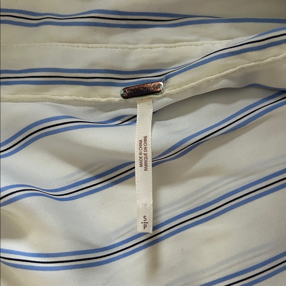 Blue Striped button down - Picture 2 of 3
